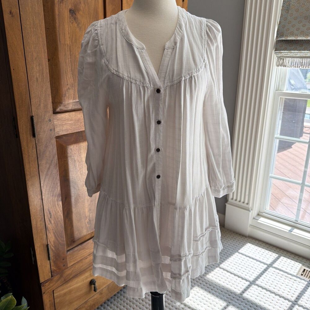 Anthropologie Holding Horses Mini Dress / Tunic / Blouse Women’s Size Small